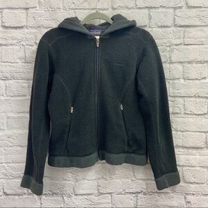Patagonia Black Fleece Zip-Up Hoodie